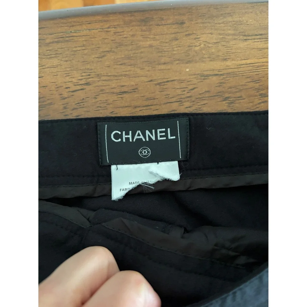 CHANEL vtg black